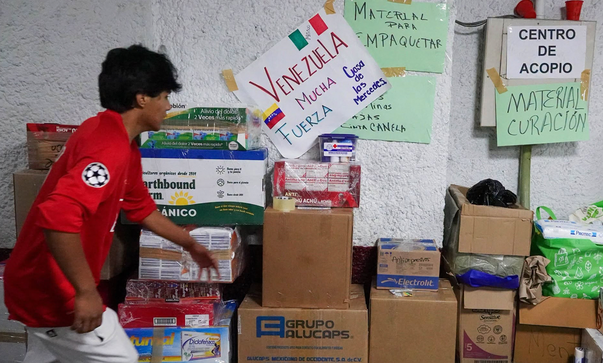 LA CDMX SE MOVILIZA POR VENEZUELA