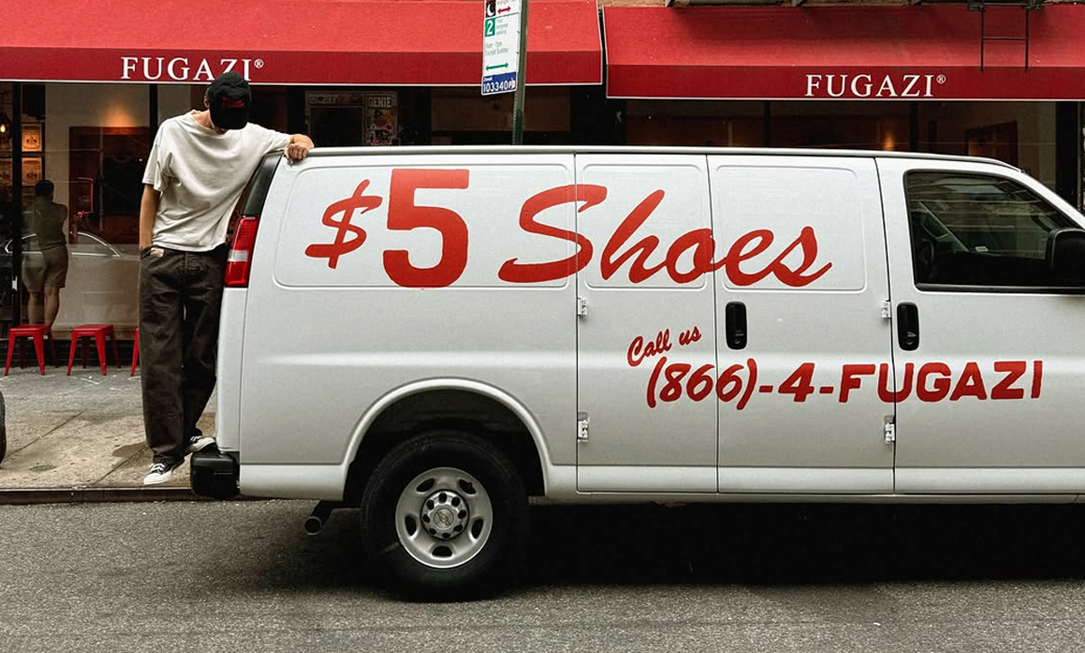 La fallida collab de Fugazi x Vans termina en tenis de $5 USD