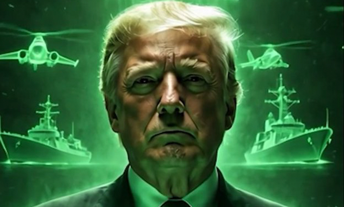 Trump se convierte en Green Lantern